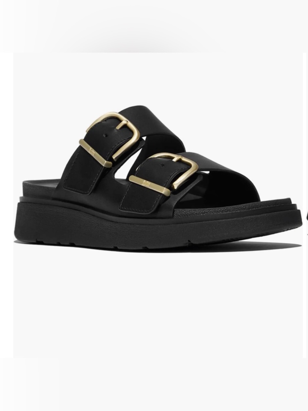 FitFlop Women’s Gen-FF Buckle Two-Bar Sandals Size: 6